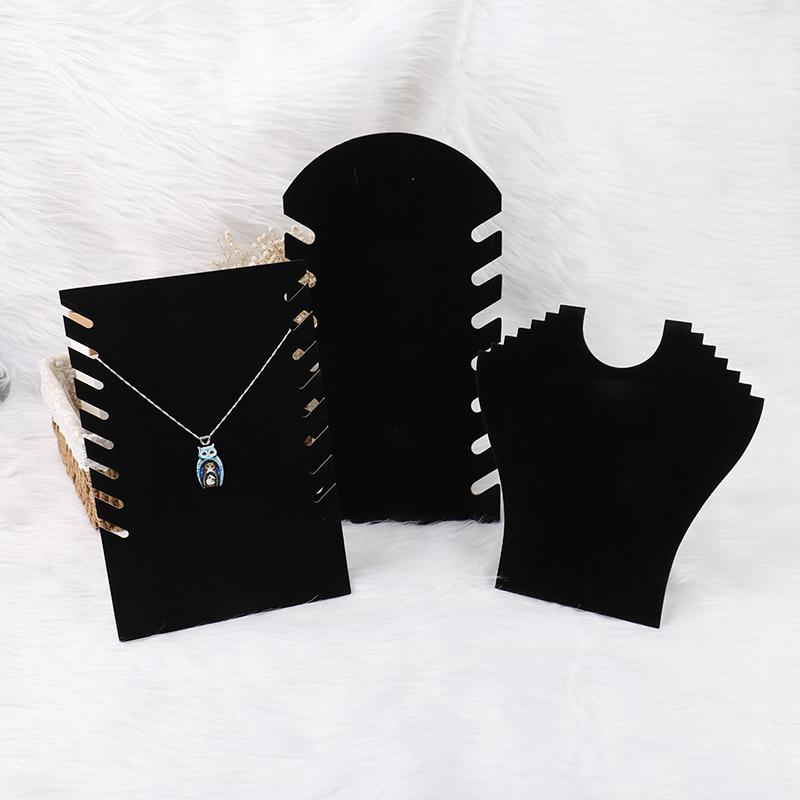 Jewelry Display Rack Pendant Necklace Bracelet Holder Board Jewelry Stand