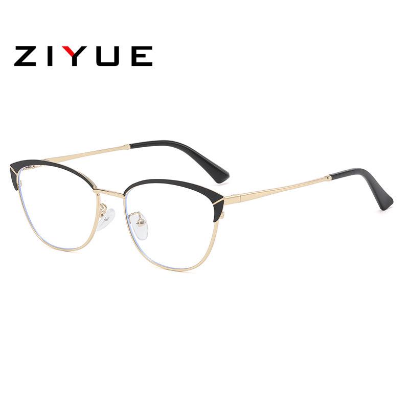 

Трендові окуляри «котяче око» для жінок з рецептурними лінзами, що блокують синє світло та захищають від радіації