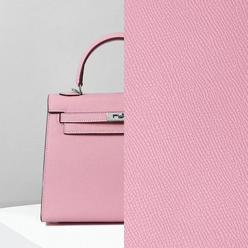 The Second Generation Kelly Bag Palm Pattern Cowhide Shoulder Bag Women's Leather Versatile Commuter Messenger Portable Kelly Bag