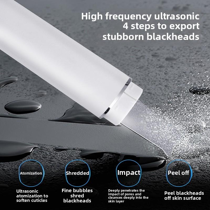 Facial Household Blackhead Remover Facial Cleaning Acne Shovel Leather Machine Blackhead Shovel Tool Ultrasonic