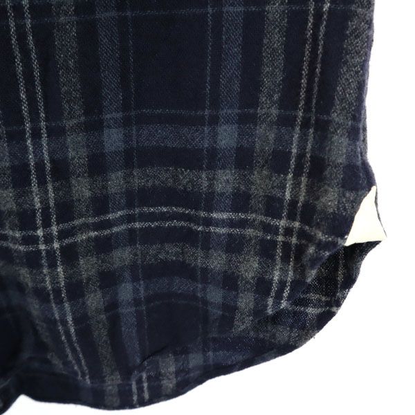 markaware Made in Japan Cashmere Blend Check Pattern Long sleeve Button down shirt Women Used