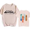 Avatar The Last Airbender Y2k Shirt Streetwear Appa Yip Casual Tshirt Hip Hop Harajuku Tees Tops Fashion T-shirt Clothes