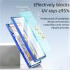 Aluminium Frame BGS 35PT Graded Cards Protector Transparent Double-sided Glass Card Protective Case Durable UV Protection