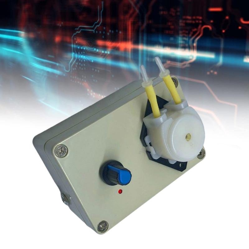 Mikro Pompa Perystaltyczna Pompa Pełzająca Mini Elektryczna Pompa Wodna Pompa Dozująca Pompa Tytulacyjna do Laboratorium Przetwórstwo Żywności Wtyczka US
