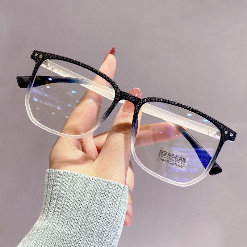 

Оправа для очков от близорукости в стиле Xiaohongshu/Douyin: Защита от синего света, Унисекс, Готовы для рецептурных линз 300° Myopia Lenses