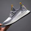 Men's Outdoor Mesh Casual Sport Shoes Lace-Up Breathable Soft Bottom Sneakers