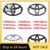 Toyota Front And Rear Logo Badge Logo Stickers For Toyota RAV4 Camry Corolla Ralink Yaris Ruizhi Highlander Trunk Logo Stickers