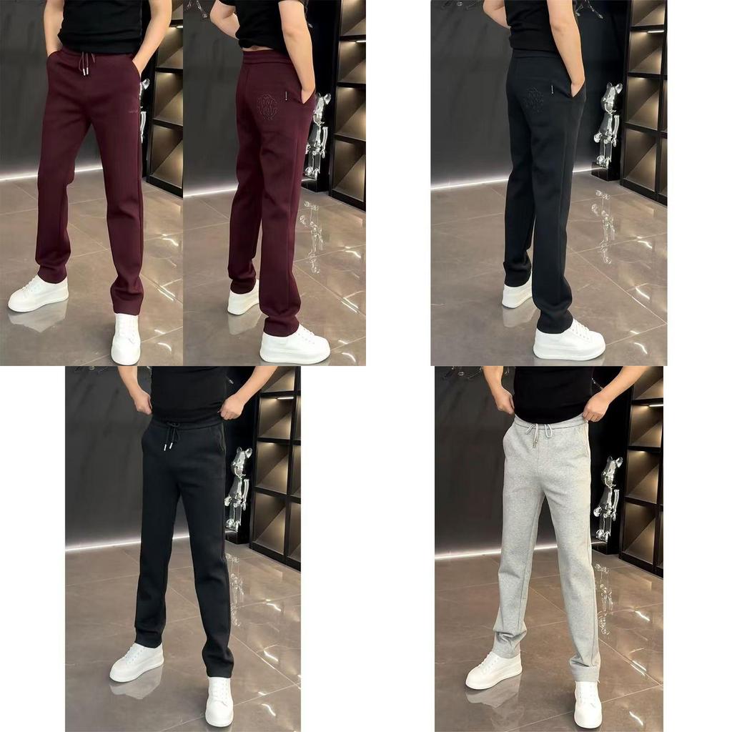Sportswear Casual Pants With Cotton Polyester Fabric For Men Winter Comfort