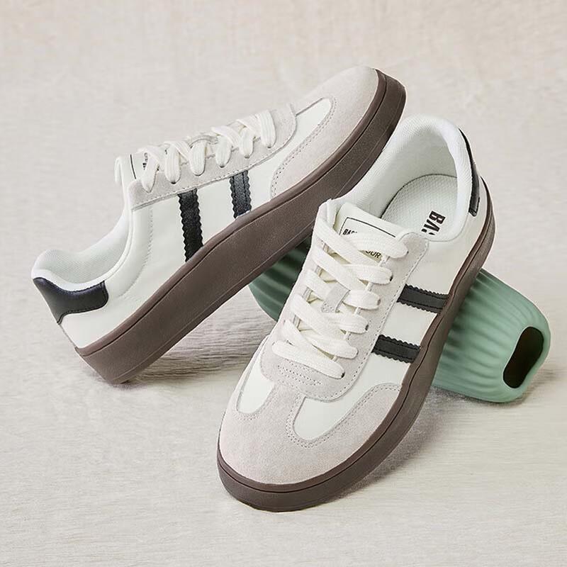 BASTO Men s Comfortable Retro German Trainer Shoes 38