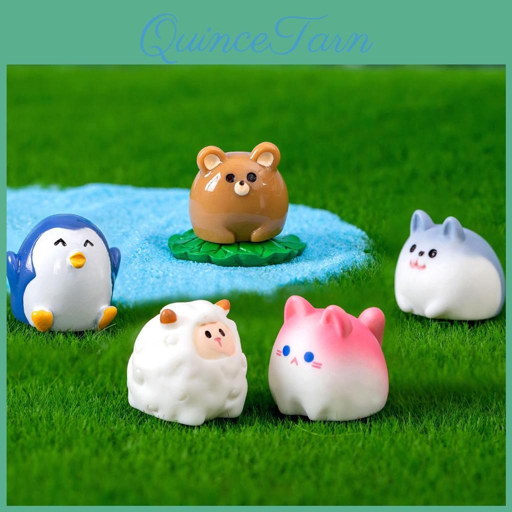 Adorable Resin Animal Figurines Blind Box For Car And Desktop Decor Cute Gift