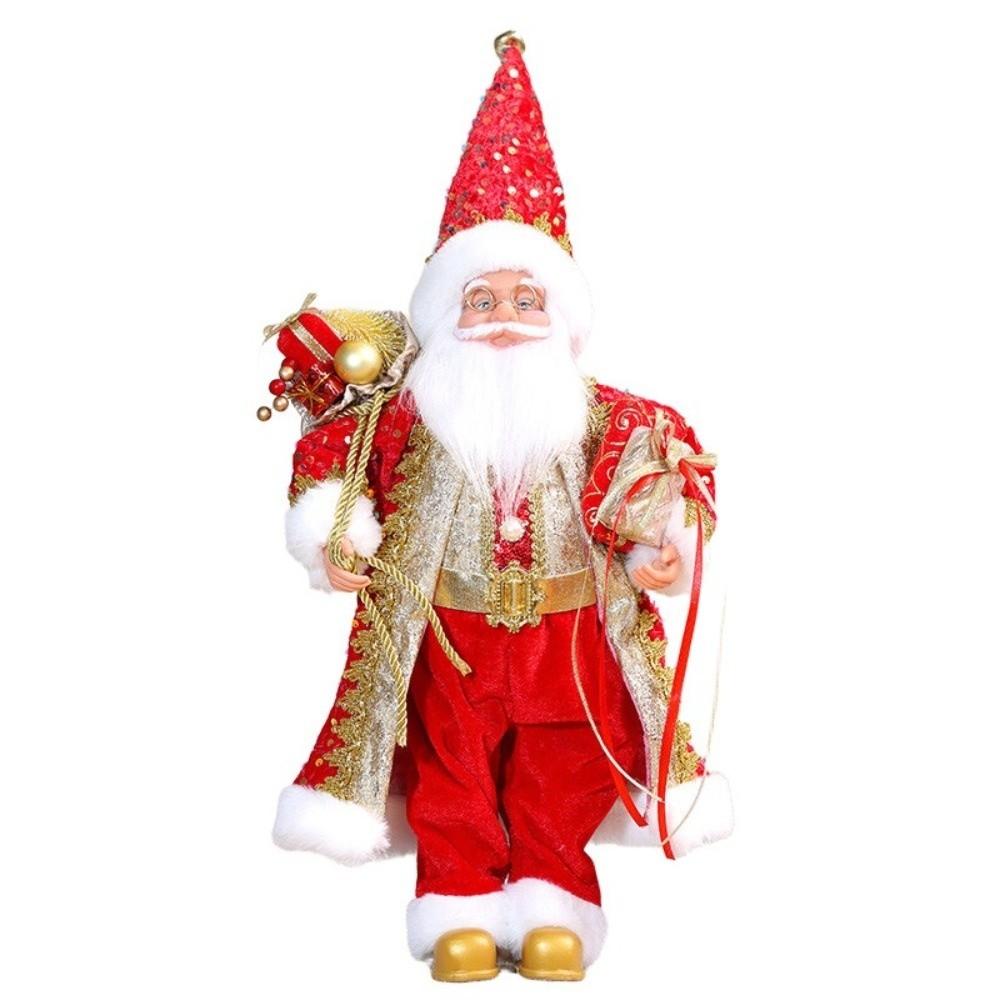 Standing Posture Christmas Santa Doll Santa Claus Ornament Christmas Home Decor