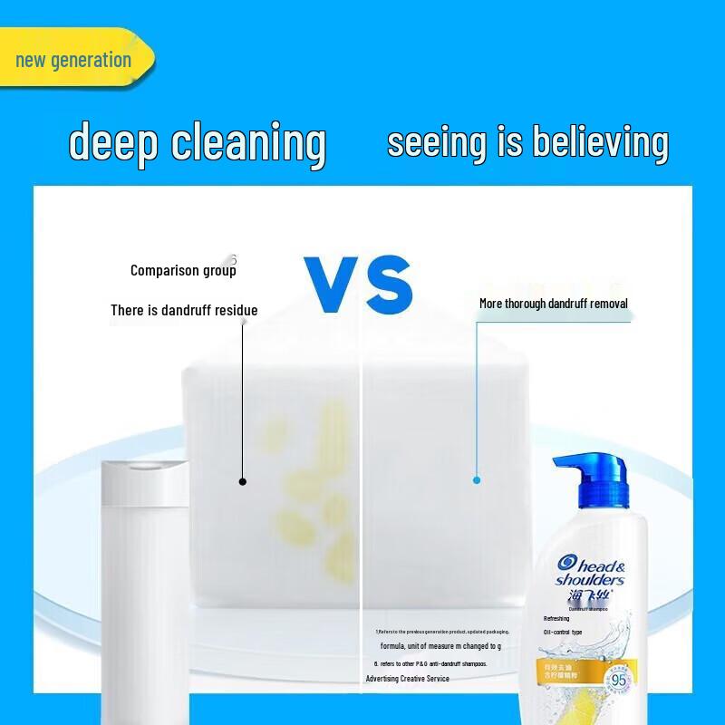 Head & Shoulders Oil Control Anti-Dandruff Shampoo (Twin Pack)