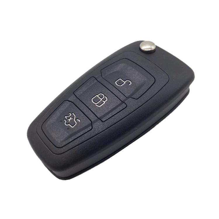 Ford 3-Button Remote Key with 433MHz and 63 Chip Compatibility
