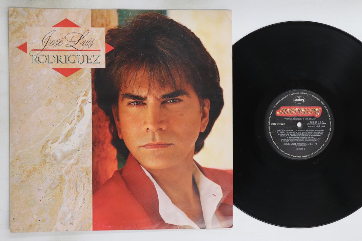 

LP Record JOSE LUIS RODRIGUEZ - Tengo Derecho A Ser Feliz 8383511 MERCURY 1989 Non Japan Latin Used