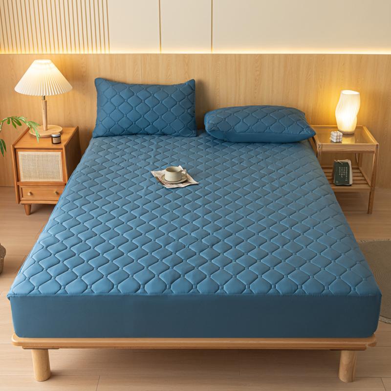 Waterproof Mattress Cover Antibacterial Mattress Protector Breathable Bed Fitted Sheet Single/Double/King/Queen/140/160/200