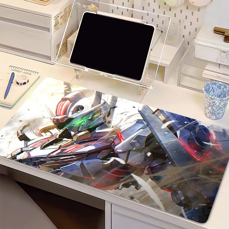 Mouse Pad Anime Mmechanical Warrior Ggundam Speed For Esports Players Laptop Computer Keyboard Pad Non Slip Desk Mat Mousepad