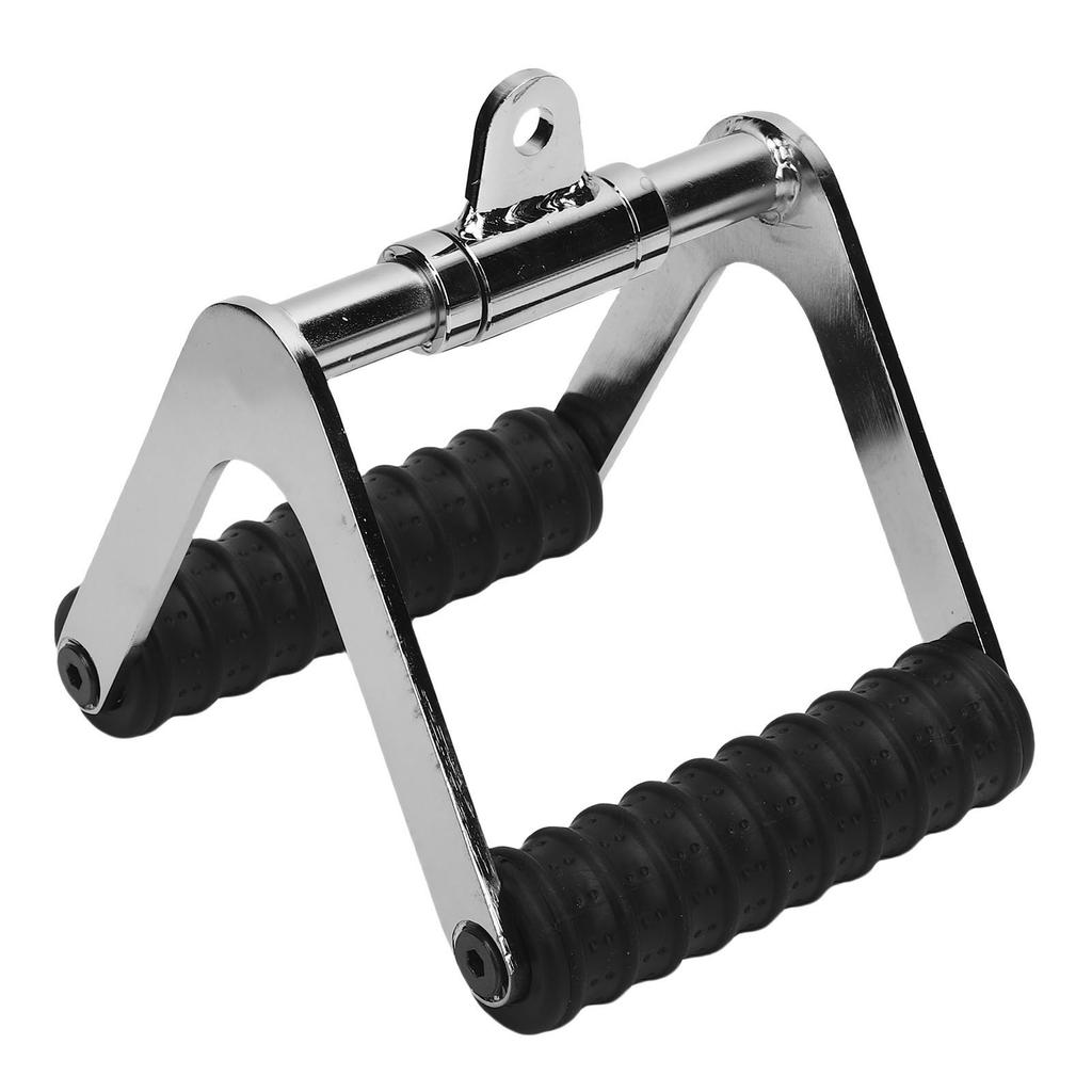 Row Handle Multi Purpose Strength Training Pull Down Handle Close Grip Cable Attachment with Spring