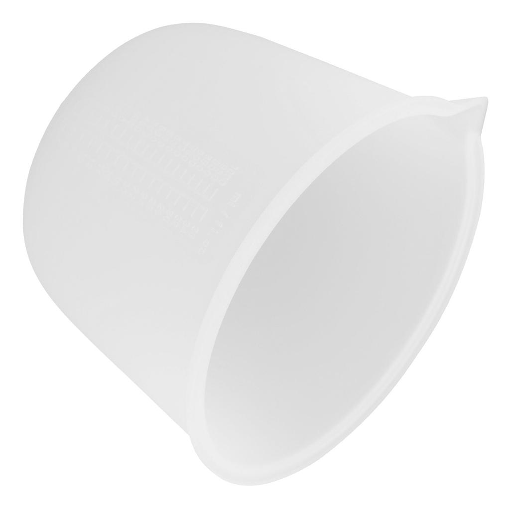 Large Silicone Measuring Cup 1000Ml Flexible Heat Resistant for Resin Casting DIY Crafts Silicone Mixing Cups with Clear Marks