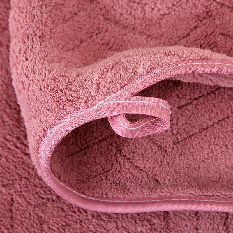 Thickened Absorbent Wheat Ear Coral Fleece Towel Bath Towel