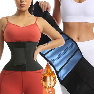 Taillentrainer-Trimmer-Korsett für Frauen, Bauchwickel, Schweiß-Bauchband, Taillenmieder, Sanduhr-Body-Shaper-Gürtel