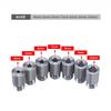 Dowelling Jig Drill Sleeve Matched with Woodworking Hole Drilling In Round Dowel Locator Drill Bushing for 4mm-10mm