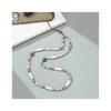 Bohemian colorful beaded mobile phone chain personalized eye beads mobile phone lanyard short mobile phone pendant in stock