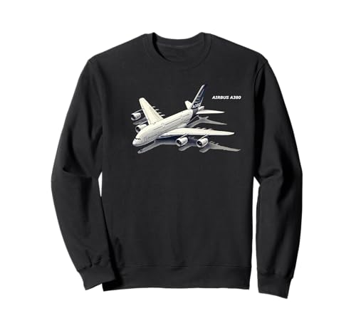 Airbus A380 Turbojet Airplane Passenger Aircraft Aviation Pilot Gift Sweatshirt