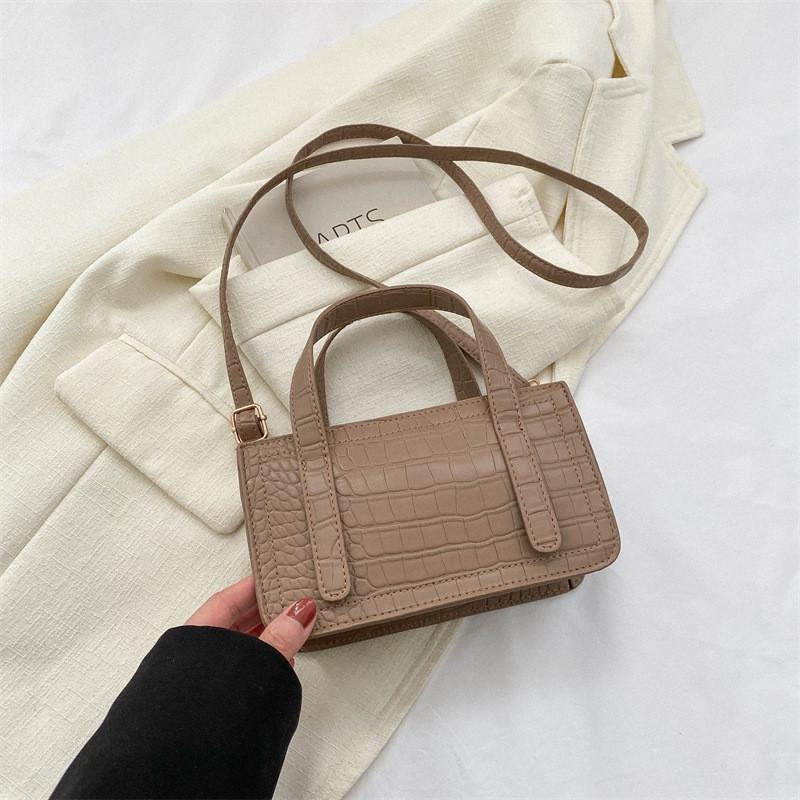 

Elegant Women s Versatile Crossbody Handbag With Magnetic Closure And Inner Cell Phone Pocket In Stylish Designs хакі