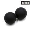 Double Lacrosse Ball Massage Set Solid Silica Gel for Trigger Point Therapy Myofascial Release Yoga Back Pain Relief
