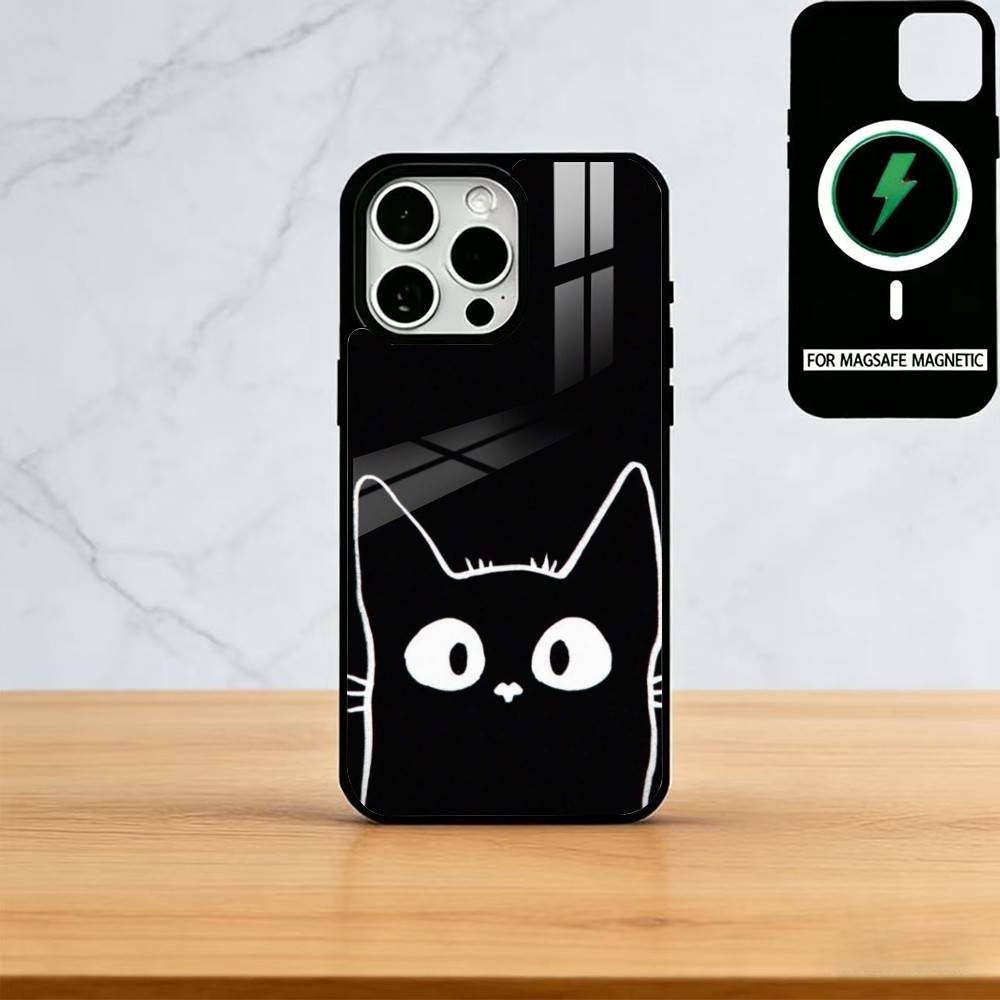 Cats Phone Phone Case For iPhone17,16,15,14,13,12,11 Plus,Pro Magnetic For Magsafe Wireless Charging