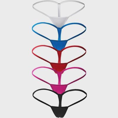 Low Waist Seamless Thong: European & American Style Fitness Briefs