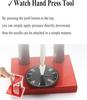 Red Plastic Watch Pin Pusher & Second Hand Remover Tool Set