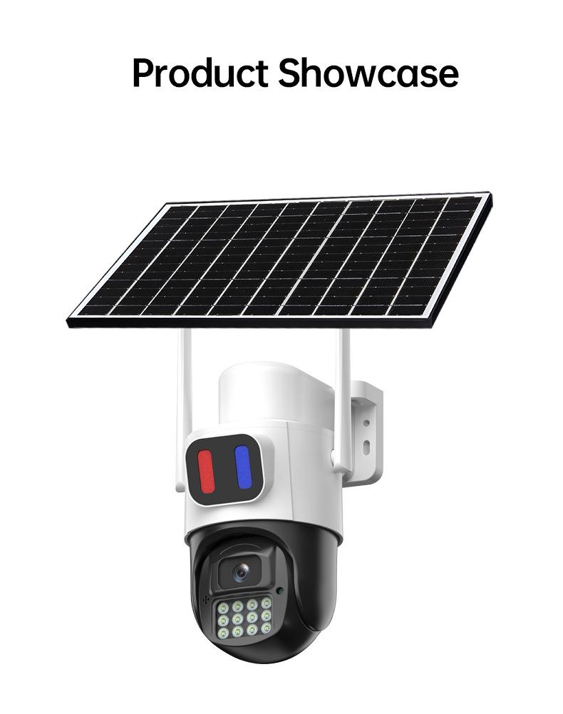 AOV Solar 4G Wireless HD Outdoor Camera with Smart Night Vision for Home Monitoring