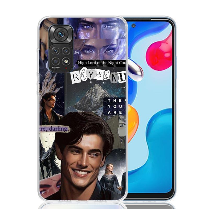 A Court Of Mist And Fury Phone Case For Xiaomi Redmi Note 13 14 15 Pro Plus 12S 12 14S 11S 11E 10 10S 11 11T 5G 4G Cover Coque R