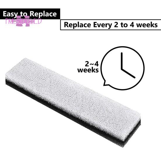 4Pcs Water Dispenser Filter,Strong Adsorption, Multi-filtering, Odor Removal - Pet Activated Carbon