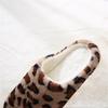 Winter Couple Style Indoor Silent Soft Bottom Leopard Print Slippers Home Comfort and Warm Cotton Slippers