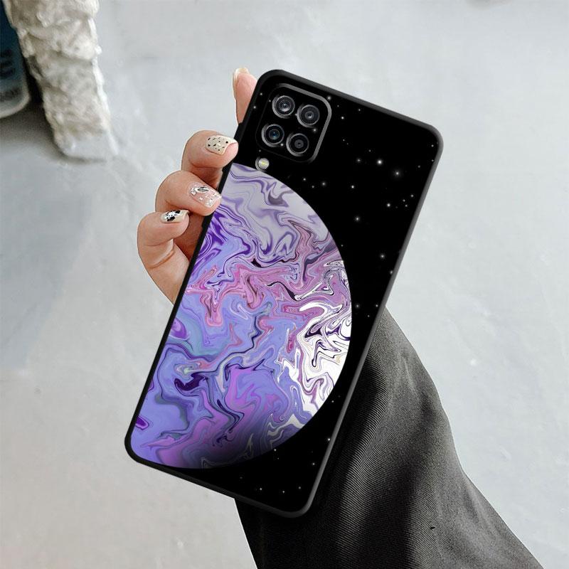 Phone Shell For Samsung Galaxy A70 A70s A50 A30s A04s A20s A20e A02 A02s A03 A42 M52 M31 M04 Case Galaxy Celestial Body Love