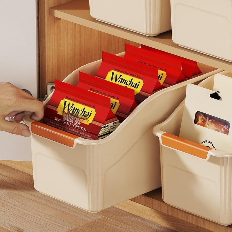 Plastic Storage Bins with Wheels & Comfort Handles Large Stackable Waterproof Organizer for Kitchen Bathroom Closet