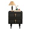 European Vintage Night Tabl Storage Drawers Drawers Cute Bedside Table Aesthetic Trendy Mesitas De Noche Bedroom Furniture