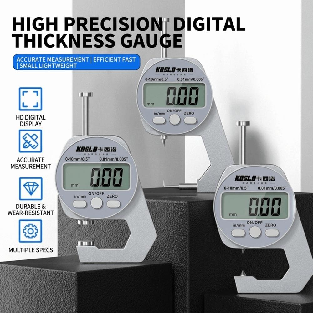 High Precision Thickness Meter Accuracy Electronic Caliper Thin Metal Measurement