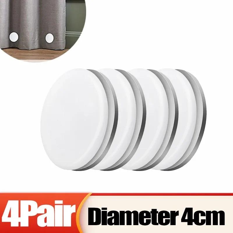 10/1x Magnetické závaží na sprchový závěs Vodotěsná magnetická přezka Magnetický knoflík na ubrus na ledničku Opakovaně použitelné bezhřebíkové klipy na závěsy