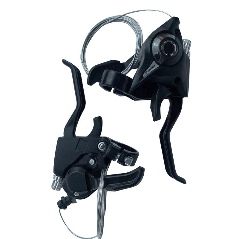 1 Paar ST-EF51 Schalthebel/Bremshebel 3 x 7,8 Gänge Oder Set Schwarz V-Brake Für Shimano Mountainbike Schalthebel Fahrradlenker