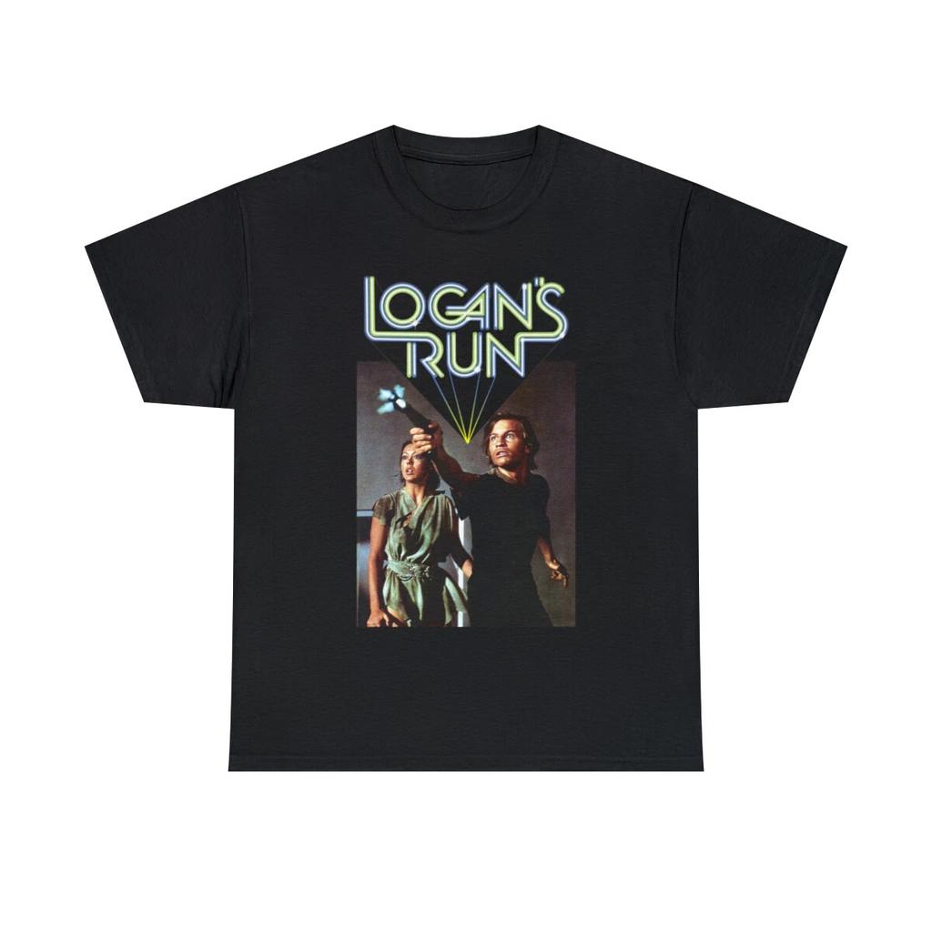 La fuga di Logan Logan e Jessica 6 classico sci-fi T-shirt a maniche corte 100% cotone da uomo Magliette da uomo e da donna Top
