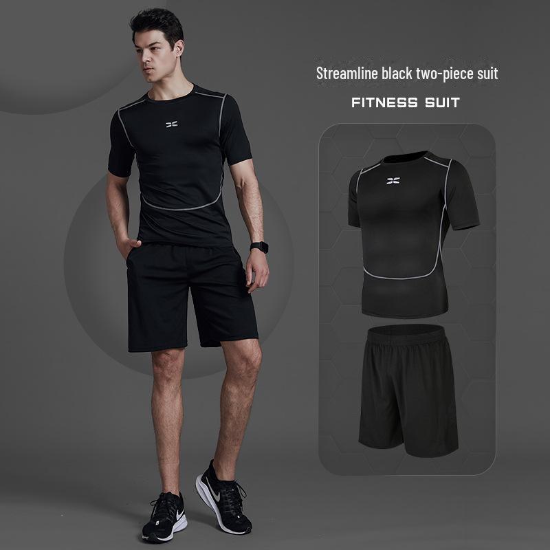 Men's Summer Gym & Sports Suit: Running, Yoga, Basketball, and Night Training Wear