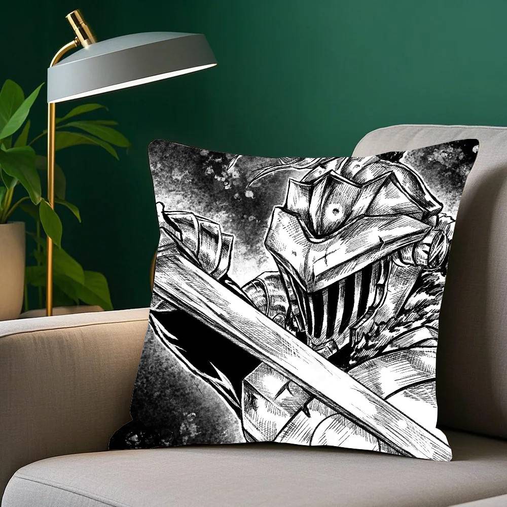 Anime G-Goblin Slayer Pillow Case Home Decor Throw For Sofa Bed Car Room Decor Gift Idea
