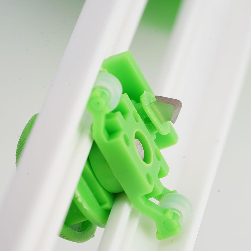 Einfaches Kunststoff-Rundschneidemesser Modell Zirkel Kreisschneider Für Papier Scrapbooking Karten Schneidwerkzeuge L4X9