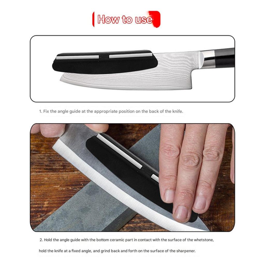 Professional Plastic Angle Guide Whetstone Fixed Angle Auxiliary Sharpening Tool Sharp Blade Sharpening Angle Accessories