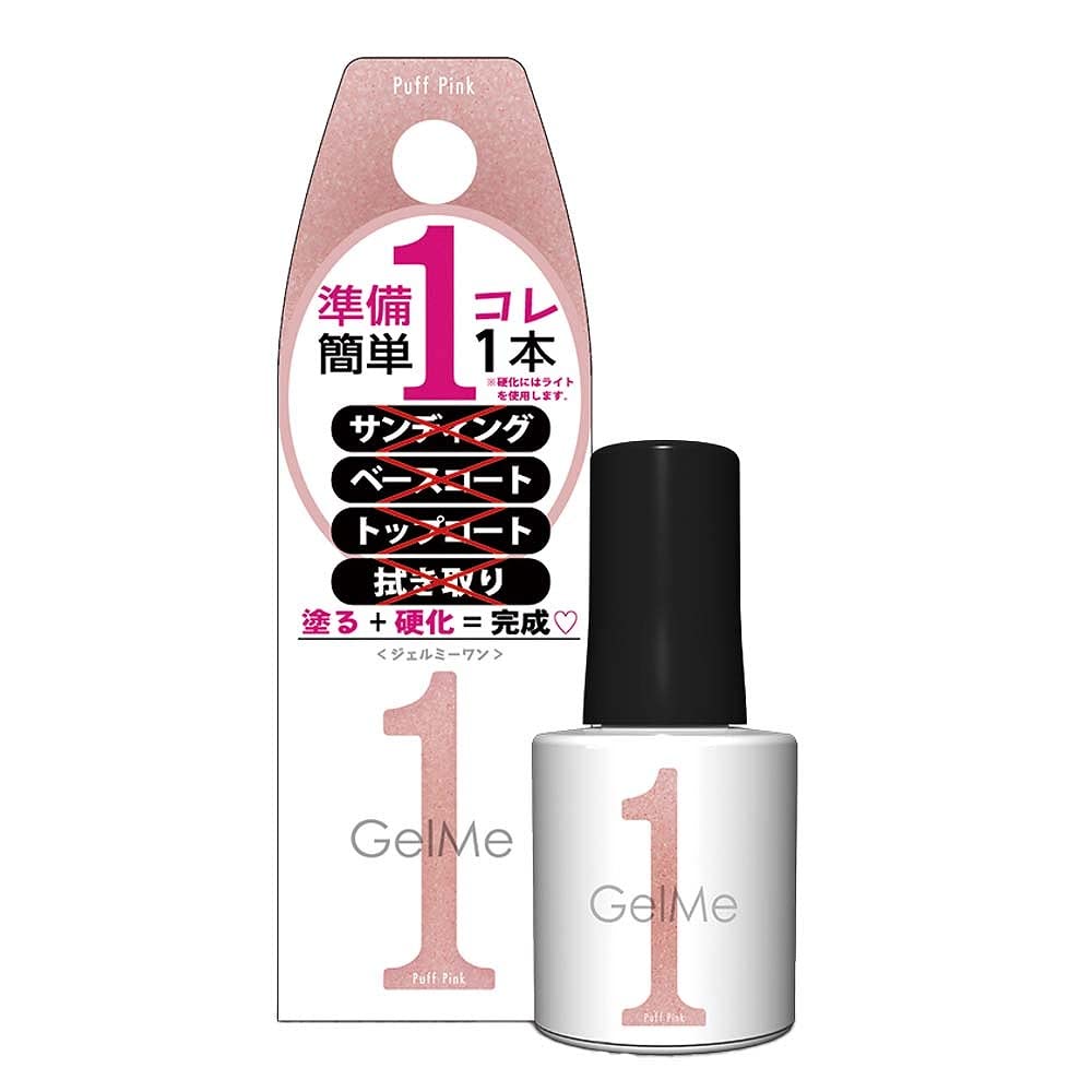Гель-лак GelMe One 111 Puff Pink