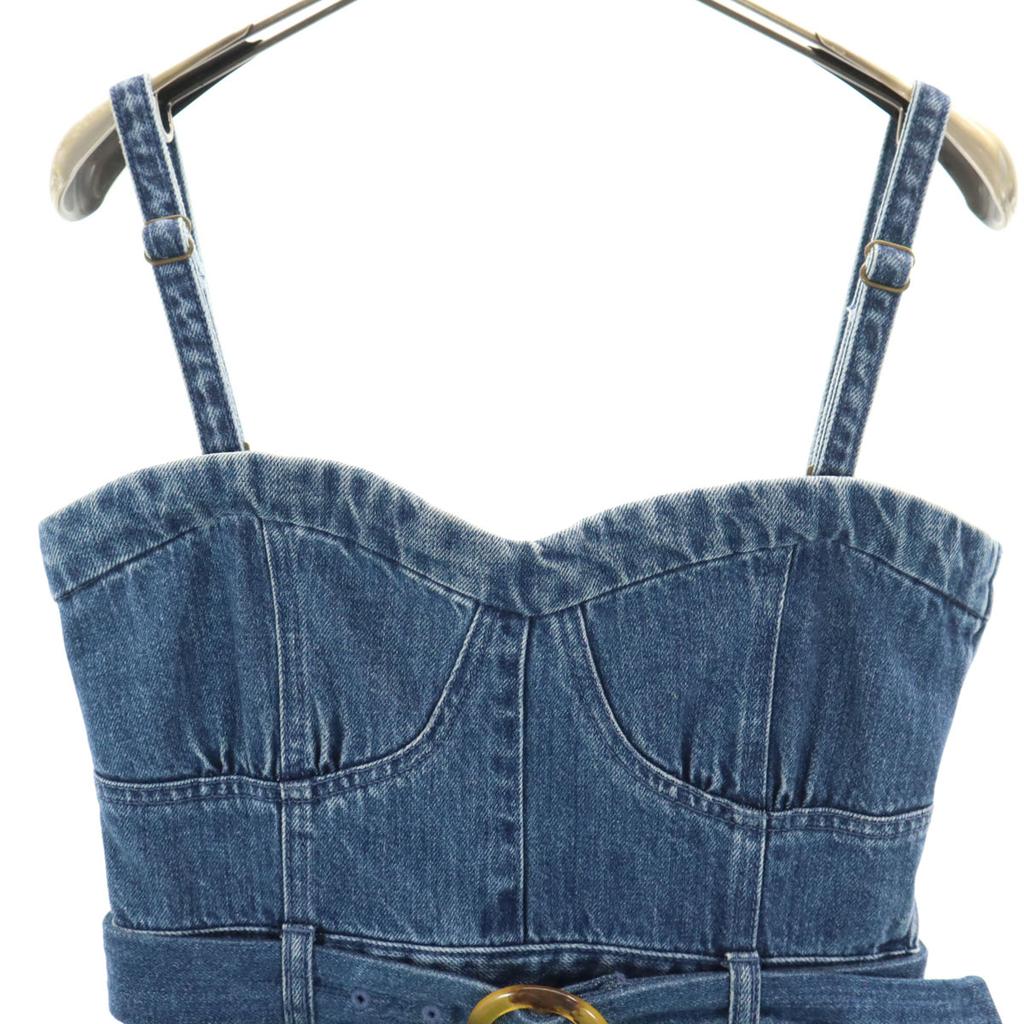 Lily Brown denim Cami one piece 1 Women Used