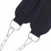 Neoprene Chin Up With Chain Sport Protector Strap Waist Support Dipping Belt Weight Lifting Belt